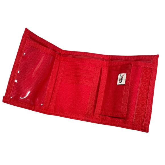 Vans Off The Wall Checker Red Wallet/Bag (NWOT) - Picture 3 of 3